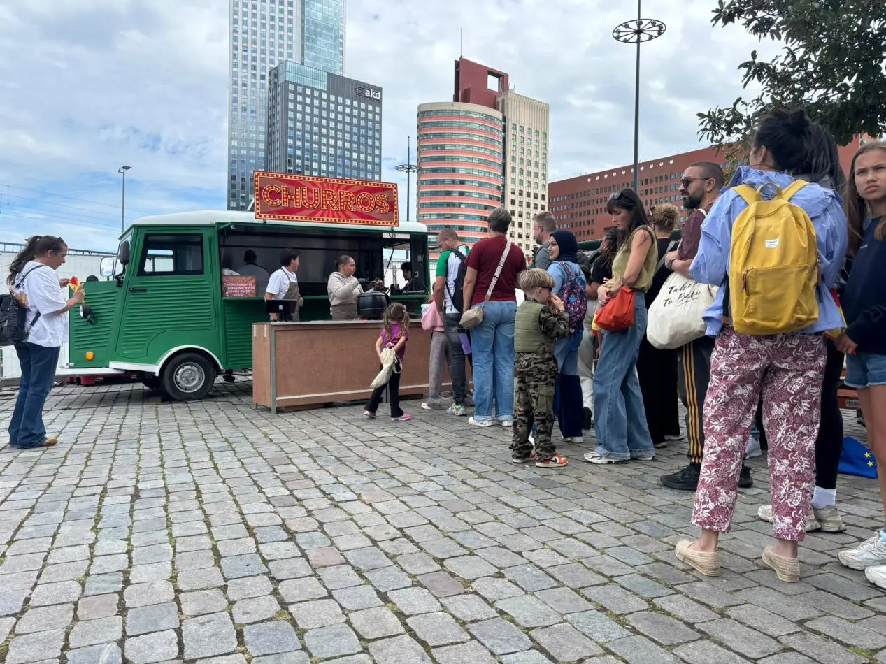 Vintage H Van Style Food Truck
